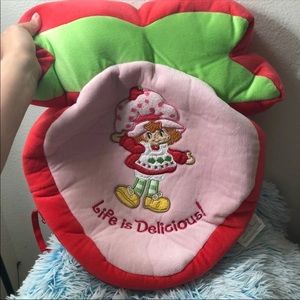 Vintage Strawberry Shortcake Plush Backpack 🍓